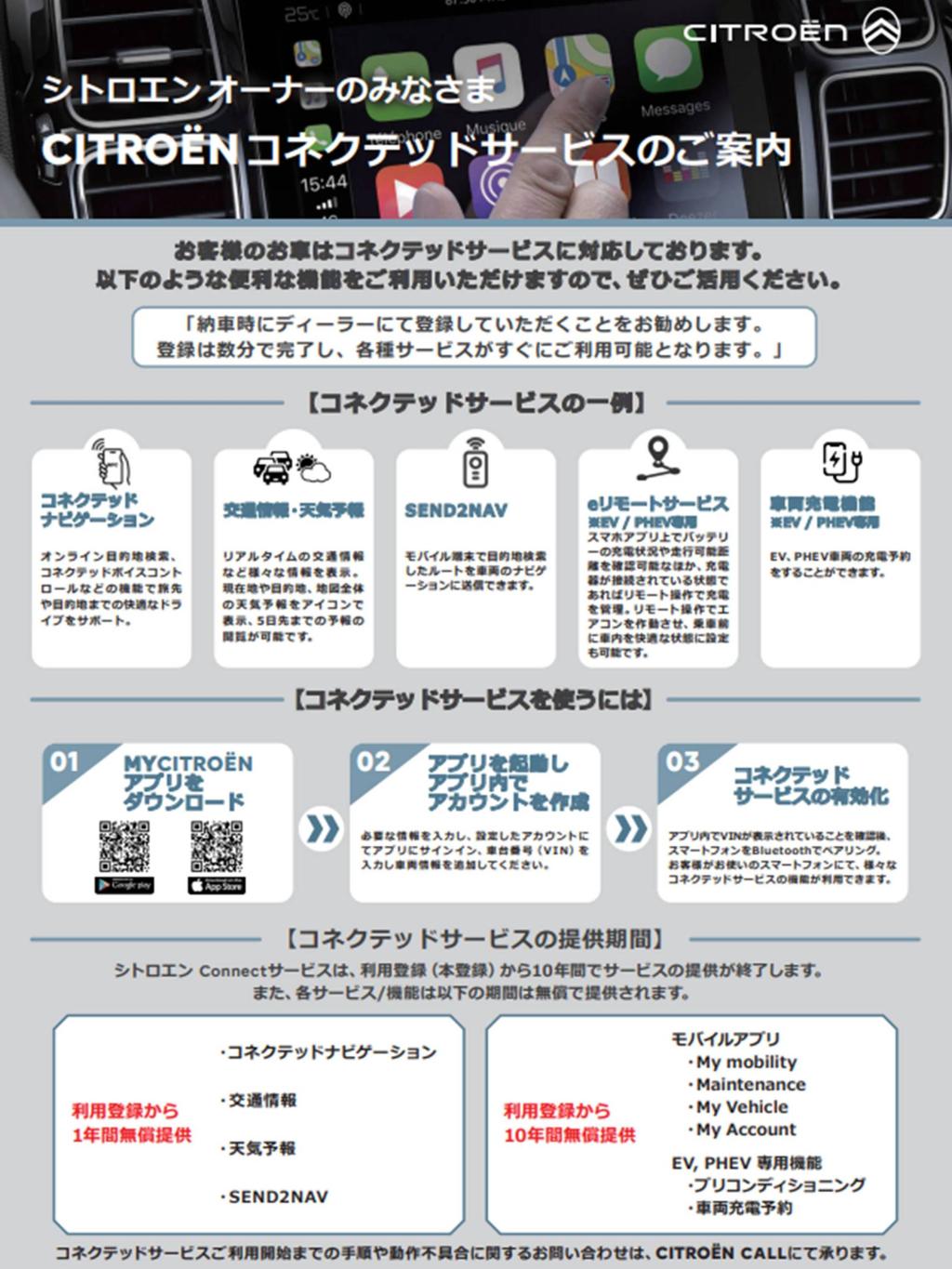 コネクテッドサービスについて