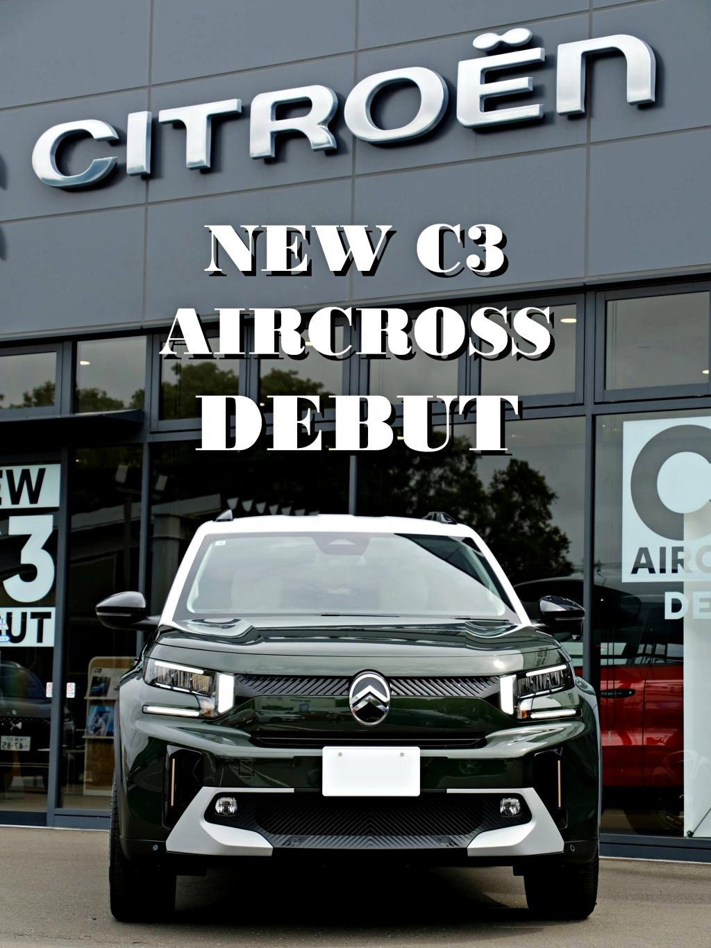 🚗✨ NEW C3 AIRCROSS 入荷しました！